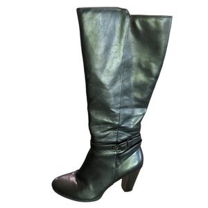 Andrew Geller Kora High Heel Boots - Womens Size 8M - Black
